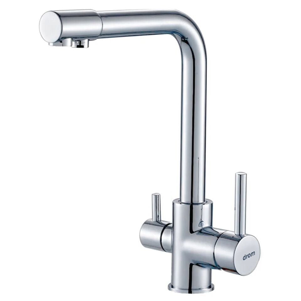 Drom Synke Su Arıtıcı Çıkışlı Evye Bataryası