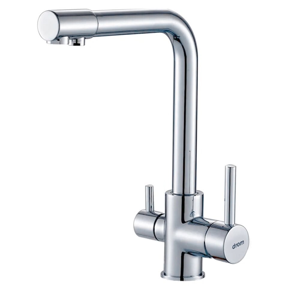 Drom Synke Su Arıtıcı Çıkışlı Evye Bataryası