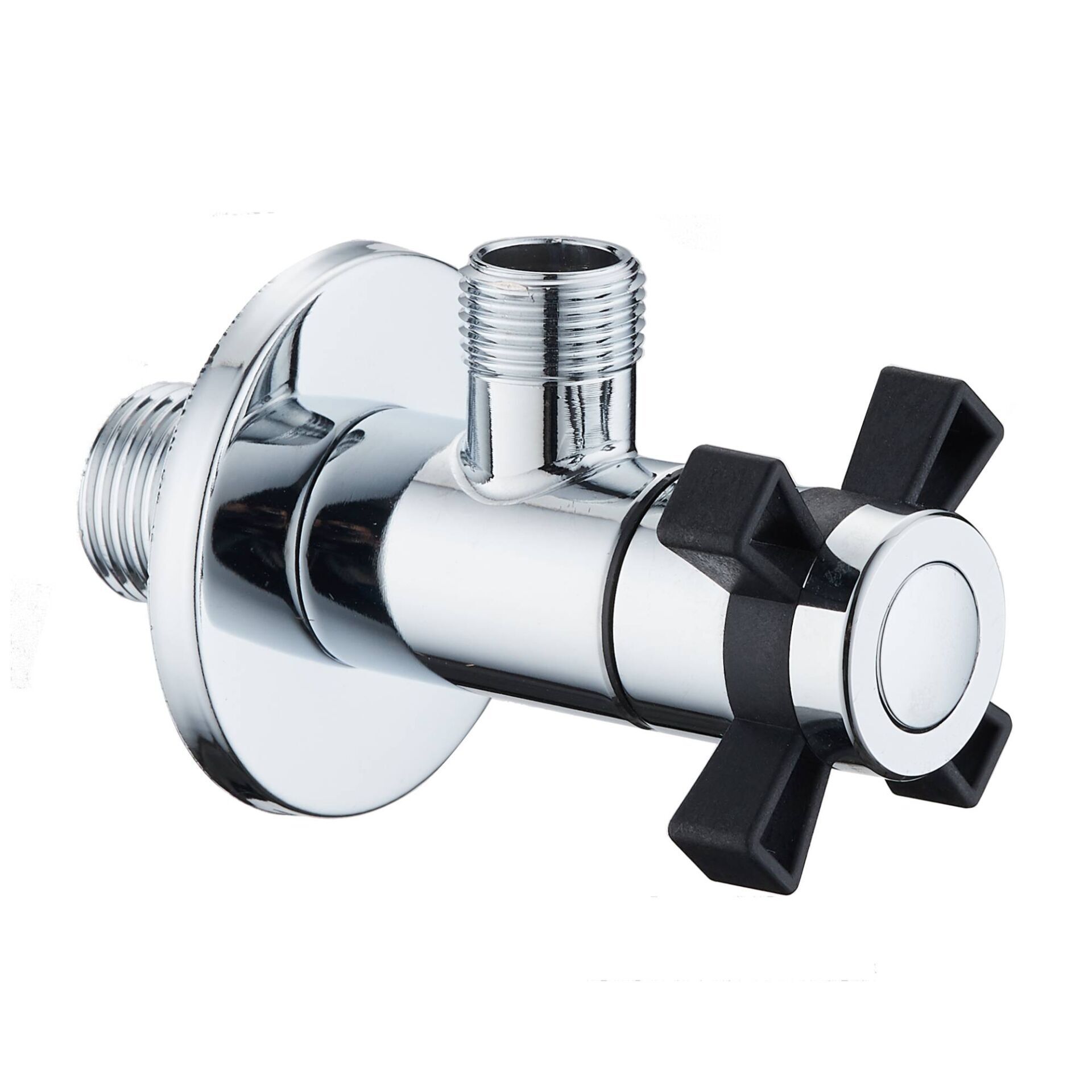 Drom Tappe Siyah 4 Çubuk Ara Musluk - P.Çelik 204009 – Musluklar