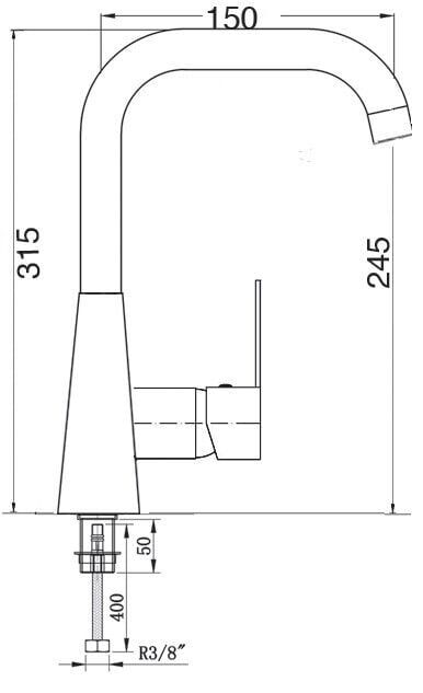 Penta  Mia Lavabo Bataryası 7808 – Lavabo Bataryası