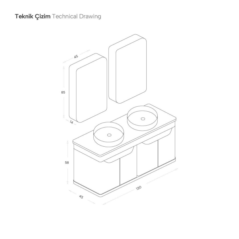Shower Edra – Banyo Mobilyaları