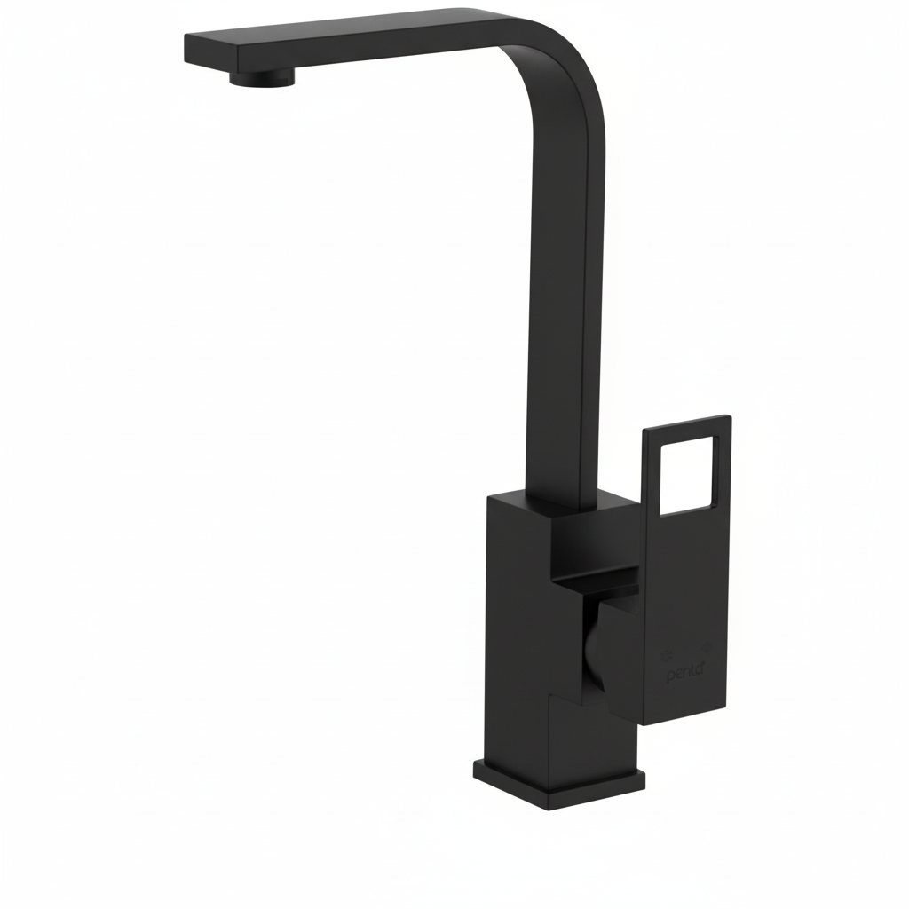 Penta  Loya Black Yüksek Lavabo Bataryası 4473 – Lavabo Bataryası