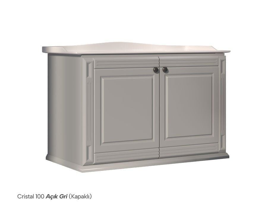 Shower Cristal Kapaklı 100 – Banyo Mobilyaları