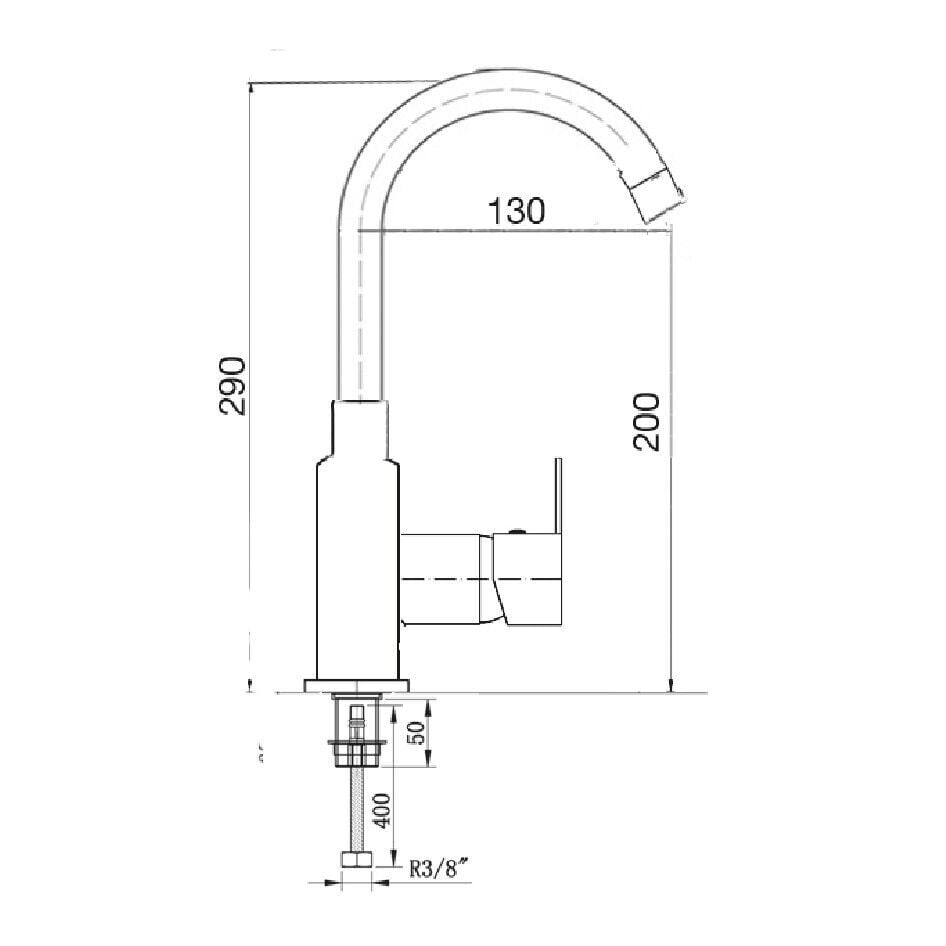 Penta Aren Yüksek Lavabo Bataryası 2308 – Lavabo Bataryası