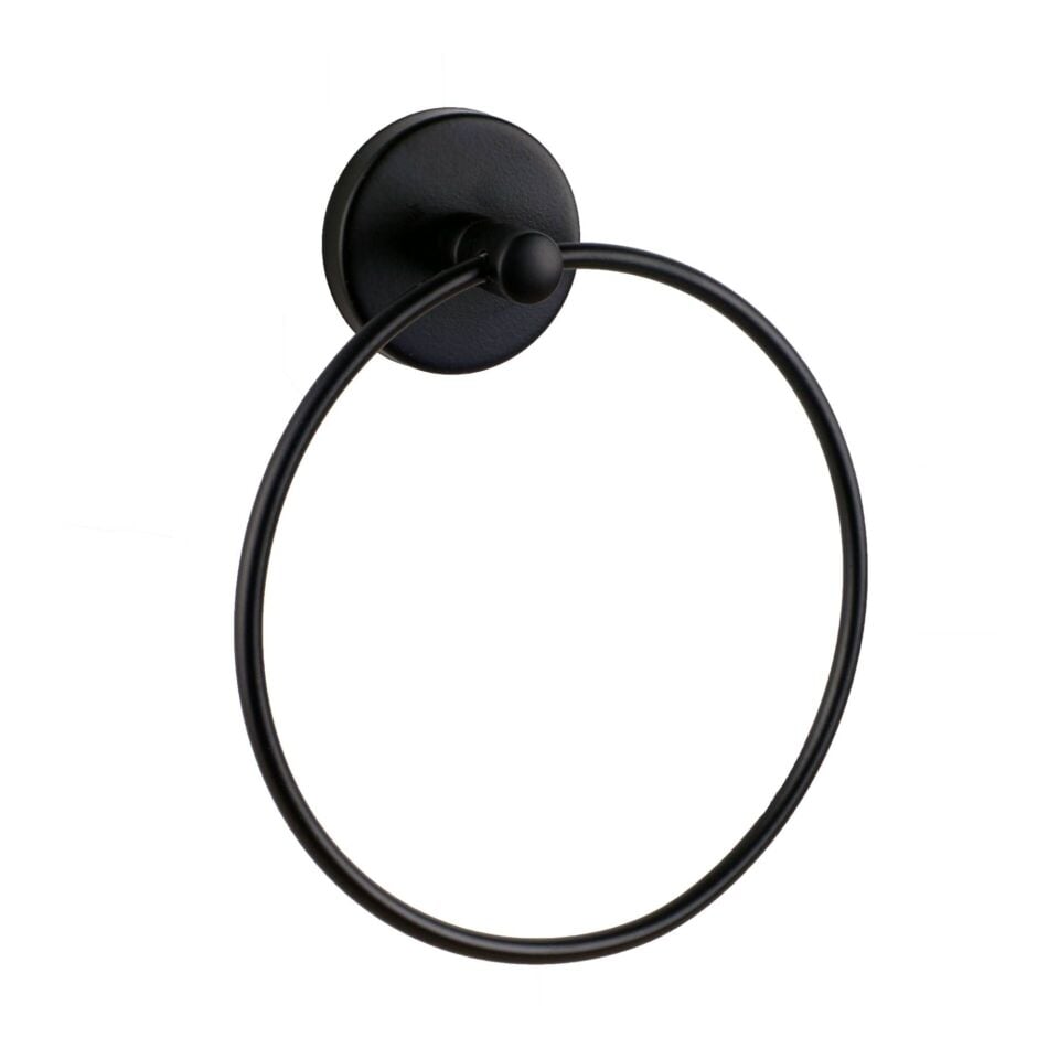 Drom Prima Siyah Yuvarlak Havluluk Siyah  101012