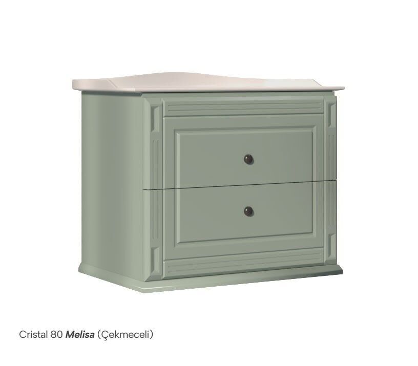 Shower Cristal Çekmeceli 80 – Banyo Mobilyaları