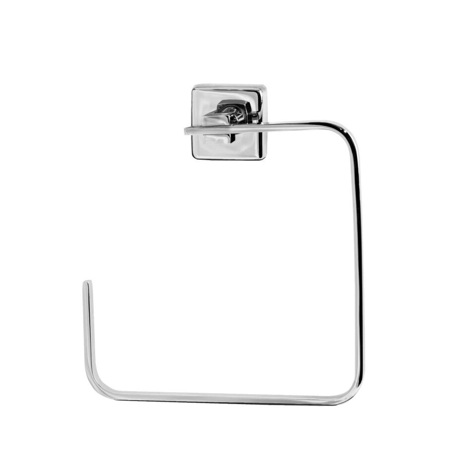 Drom Luxe Yuvarlak Havluluk Krom 101042