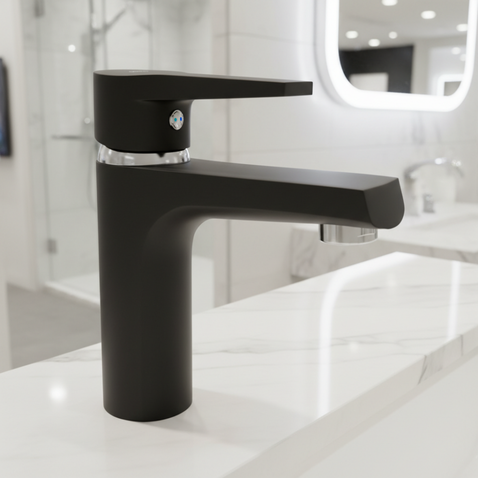 PENTA P901B AGENA LAVABO BATARYASI-SİYAH – Armatür