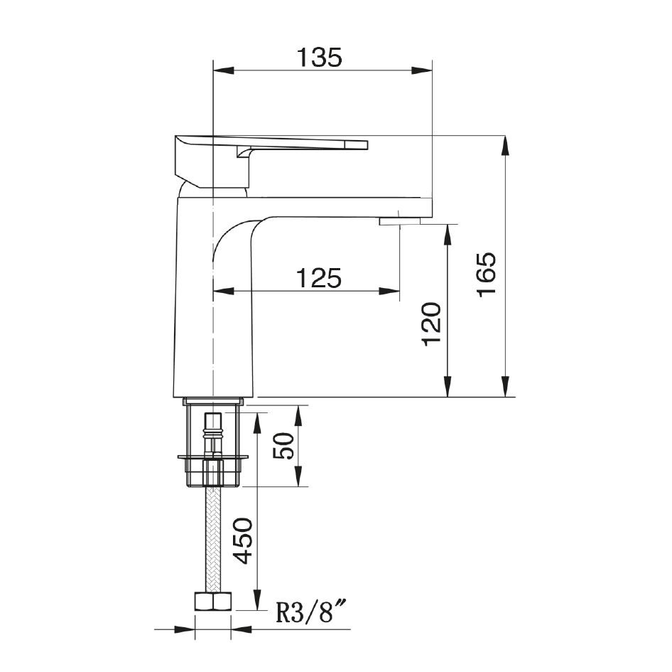 PENTA 7801 MIA LAVABO BATARYASI – Armatür