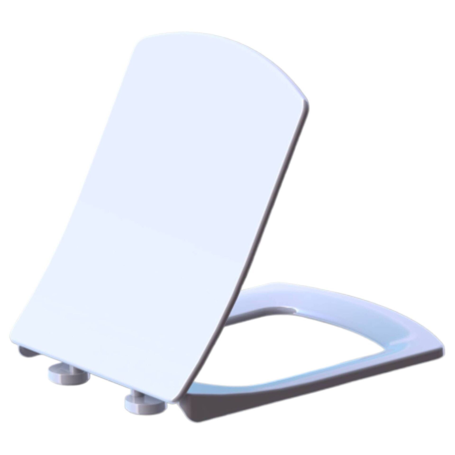 Drom Kare Termoplast Klozet Kapağı (Üstten Montaj Örtme) 104006 – Klozetler ve Rezervuarlar