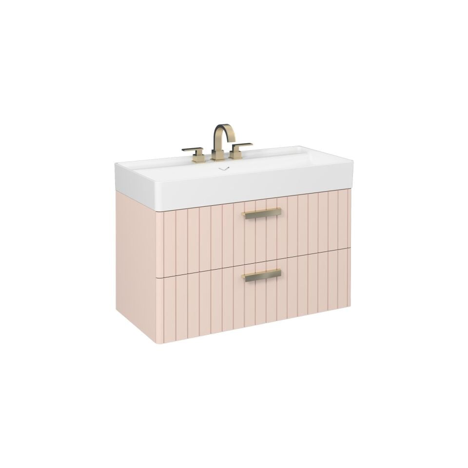 İsvea Vea Lavabo Dolabı 100 Cm Rosa (10Va50101 Dahil)