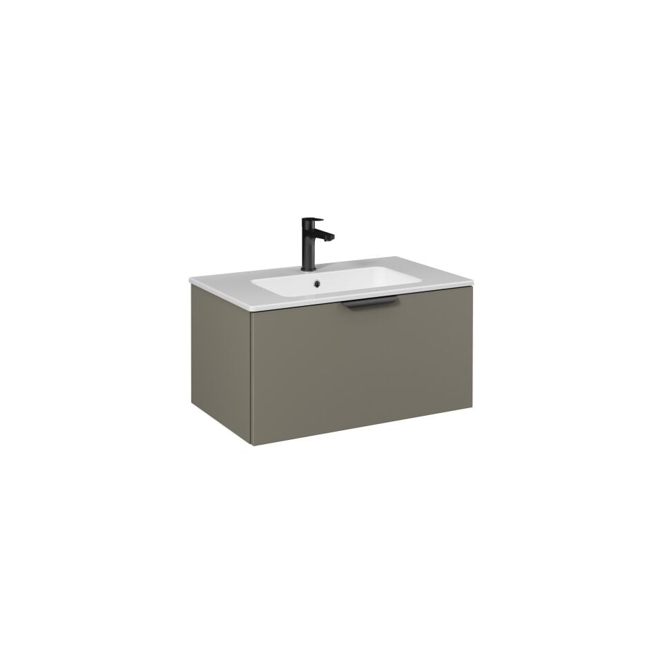 İsvea Lıv Lavabo Dolabı 80Cm (10Sl51081 Dahil) Lava Tek Çekmece
