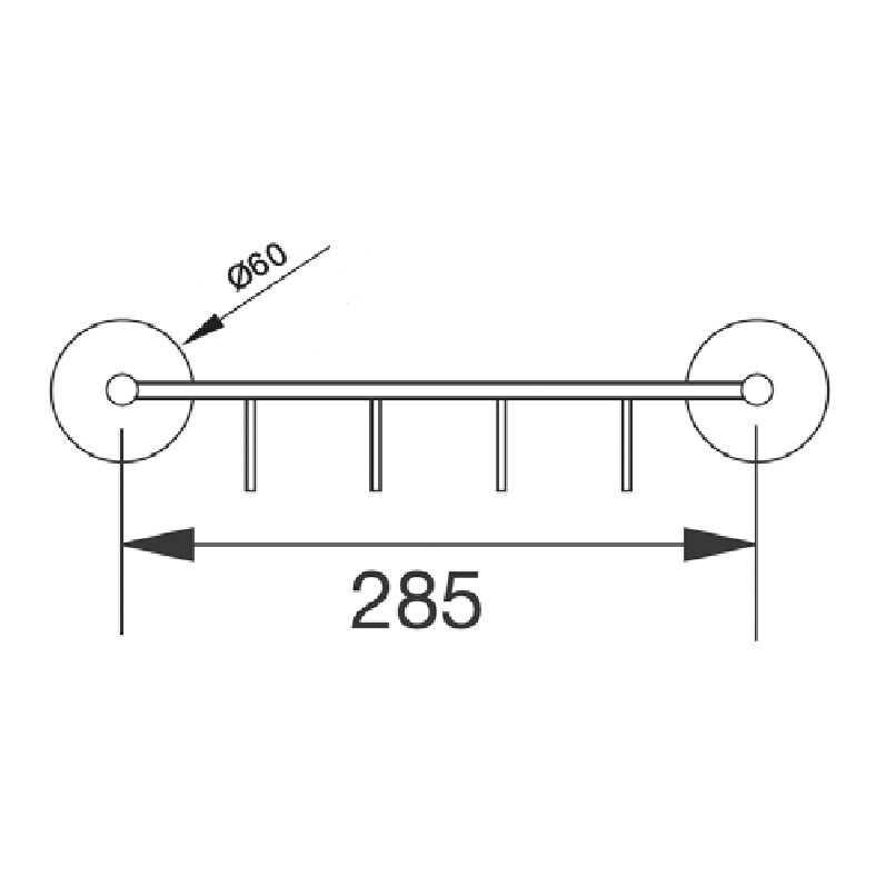 PENTA 106704 DÖRTLÜ KANCALI ASKILIK – Askılık