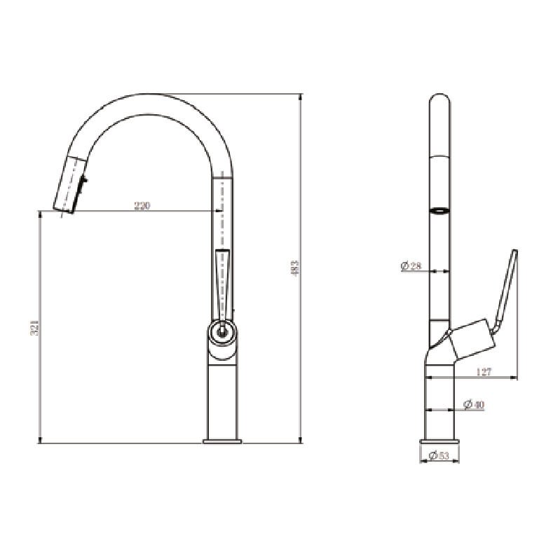 PENTA 1318 SPİRALLİ EVYE BATARYASI – Evye Bataryası
