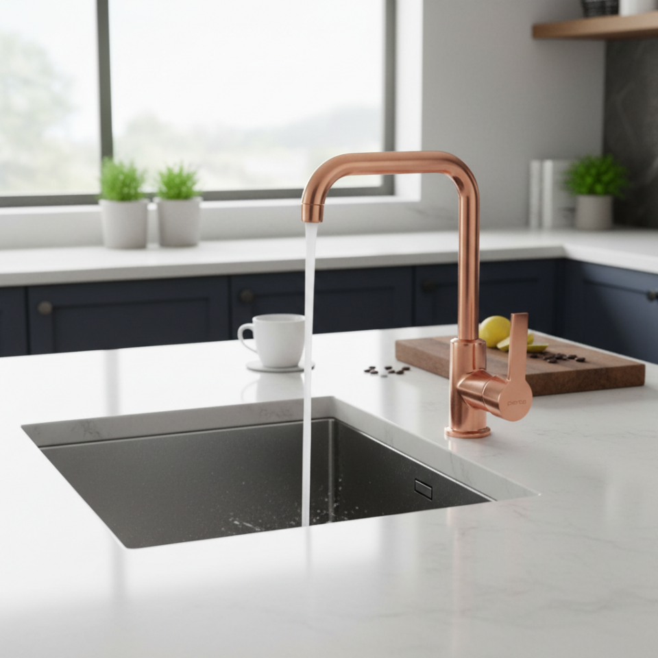 PENTA P903R AGENA YÜKSEK LAVABO BATARYASI ROSE – Lavabo Bataryası