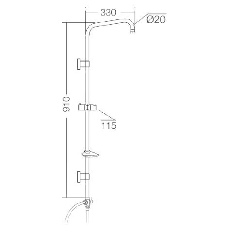 PENTA 6978G DUŞ SİSTEMİ – Tepe Duş Sistemi