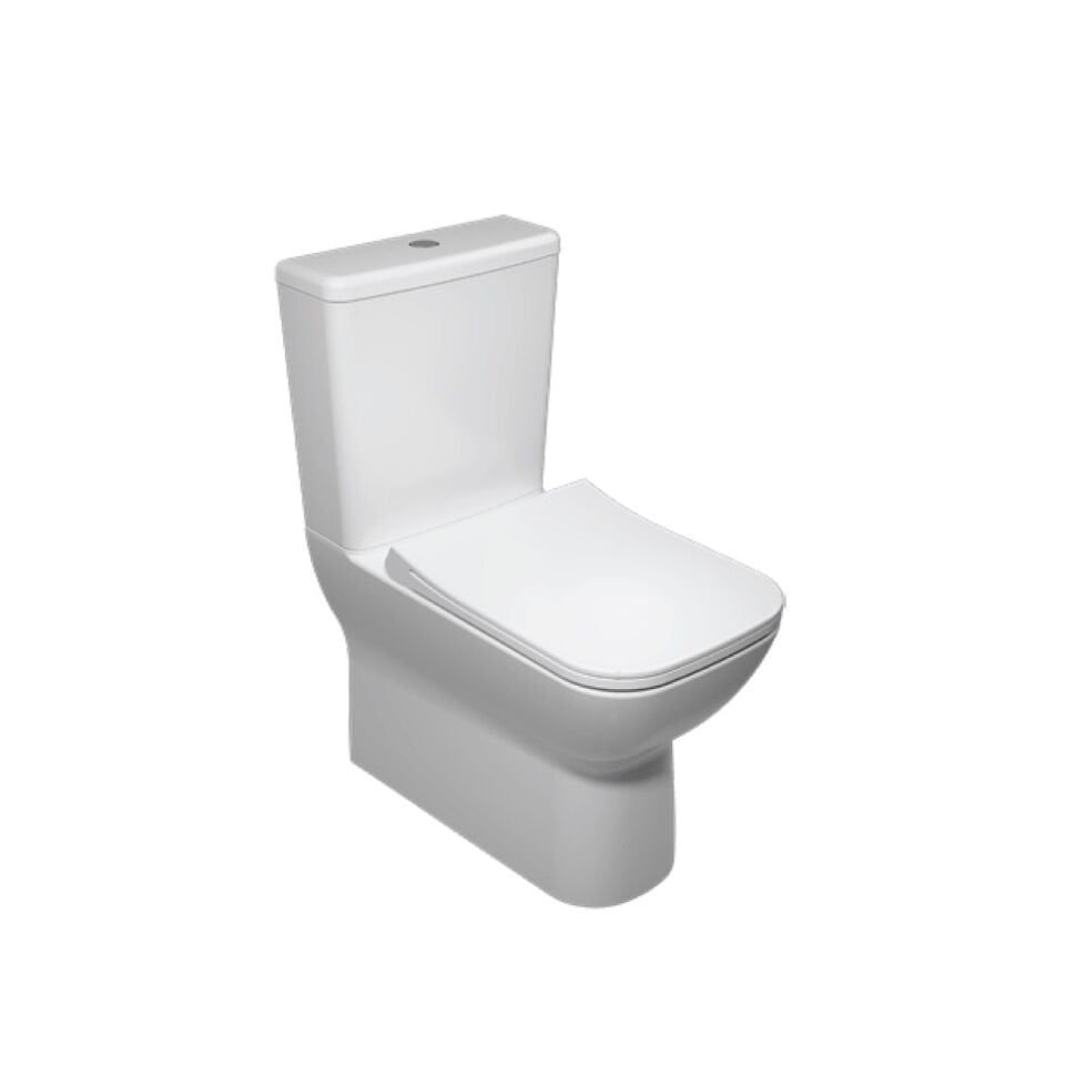 İsvea Ventuno Duvara Sıfır Klozet Beyaz + İsvea Z80 DP Klozet Kapağı Beyaz