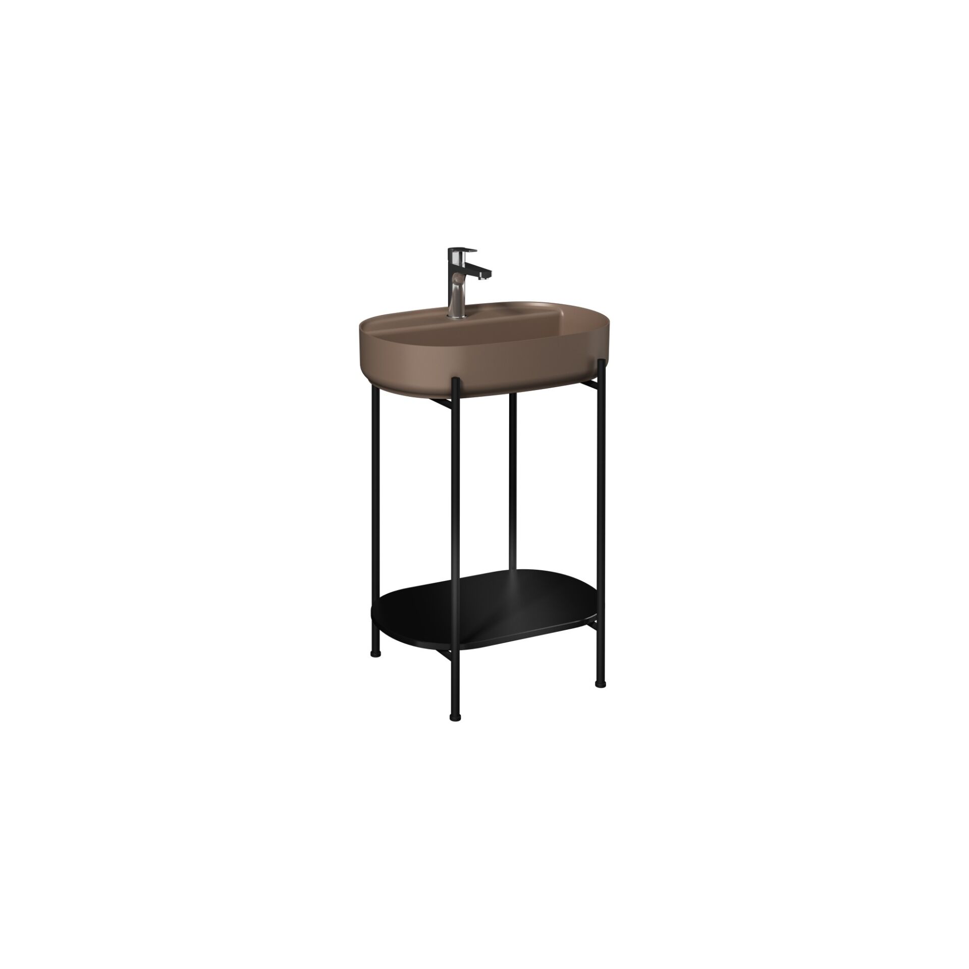 İsvea Puno 60Cm Lavabo Ünitesi (10Nf65060-2Hdahil) Siyah