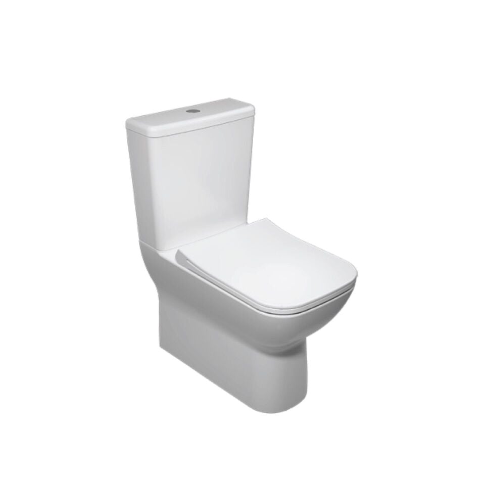 İsvea Ventuno Duvara Sıfır Klozet Beyaz + İsvea Z80 DP Klozet Kapağı Beyaz