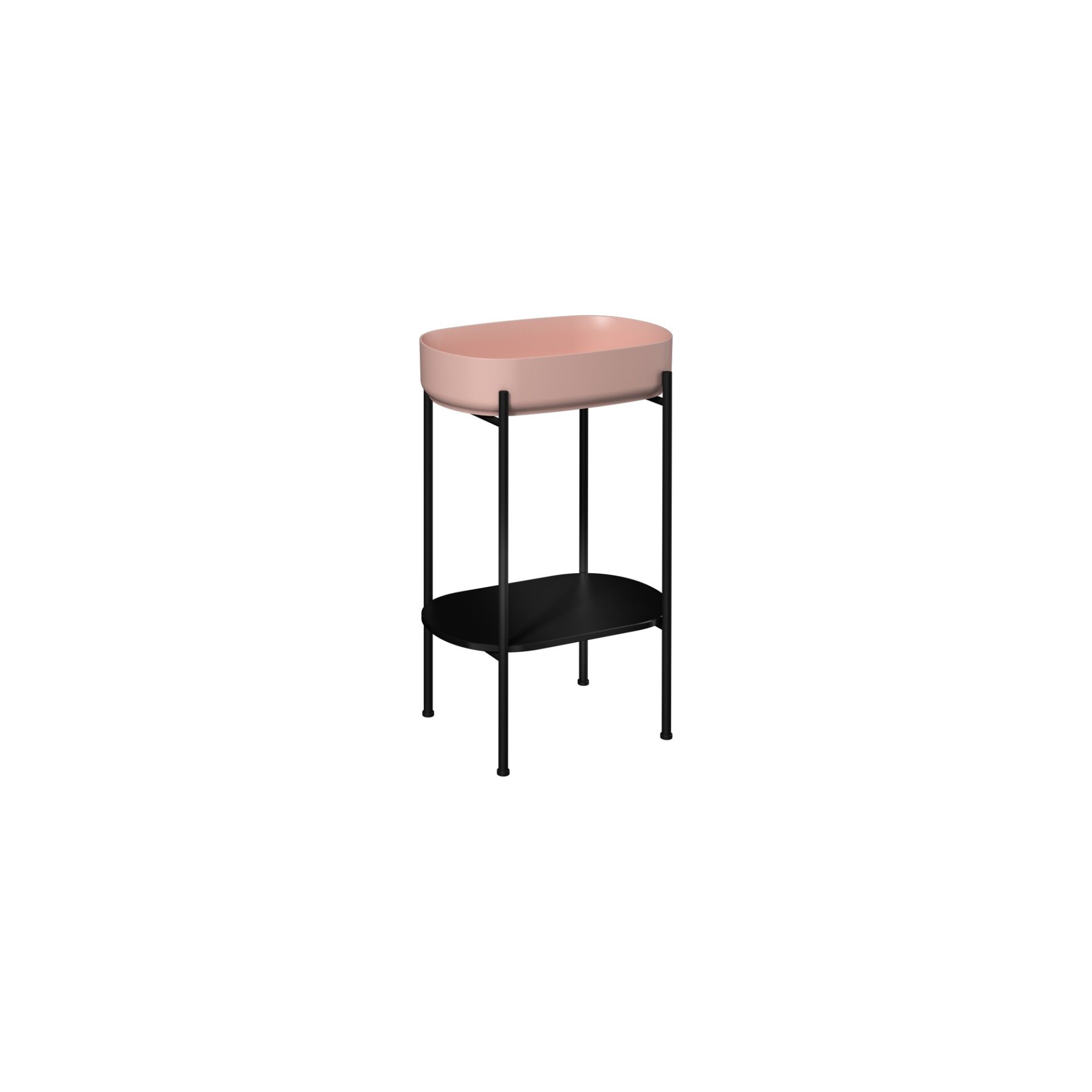 İsvea Puno 55Cm Lavabo Ünitesi (10Nf65055-2S Dahil) Siyah