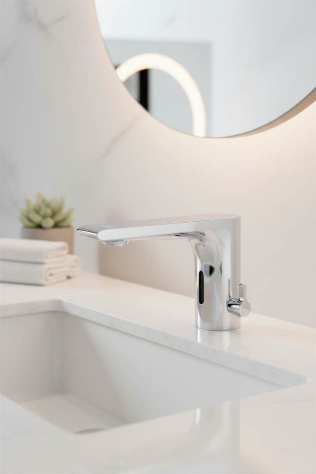 PENTA 9006V FOTOSELLİ LAVABO BATARYASI – Lavabo Bataryası