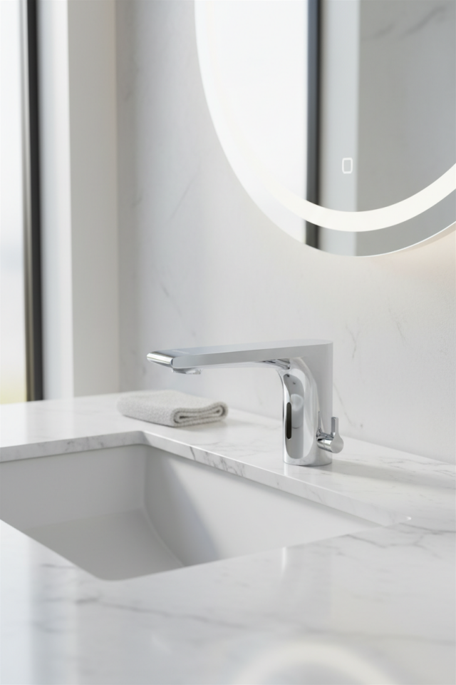 PENTA 9006V FOTOSELLİ LAVABO BATARYASI – Lavabo Bataryası