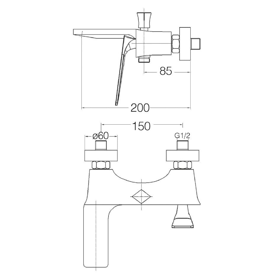 PENTA 4604 VİOLA BANYO BATARYASI – Banyo Bataryası