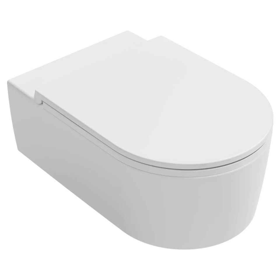 İsvea Sistema A Easyjet Rimless Asma Klozet Beyaz D'Suz D'Li 10SL02001 ( KAPAKSIZ )