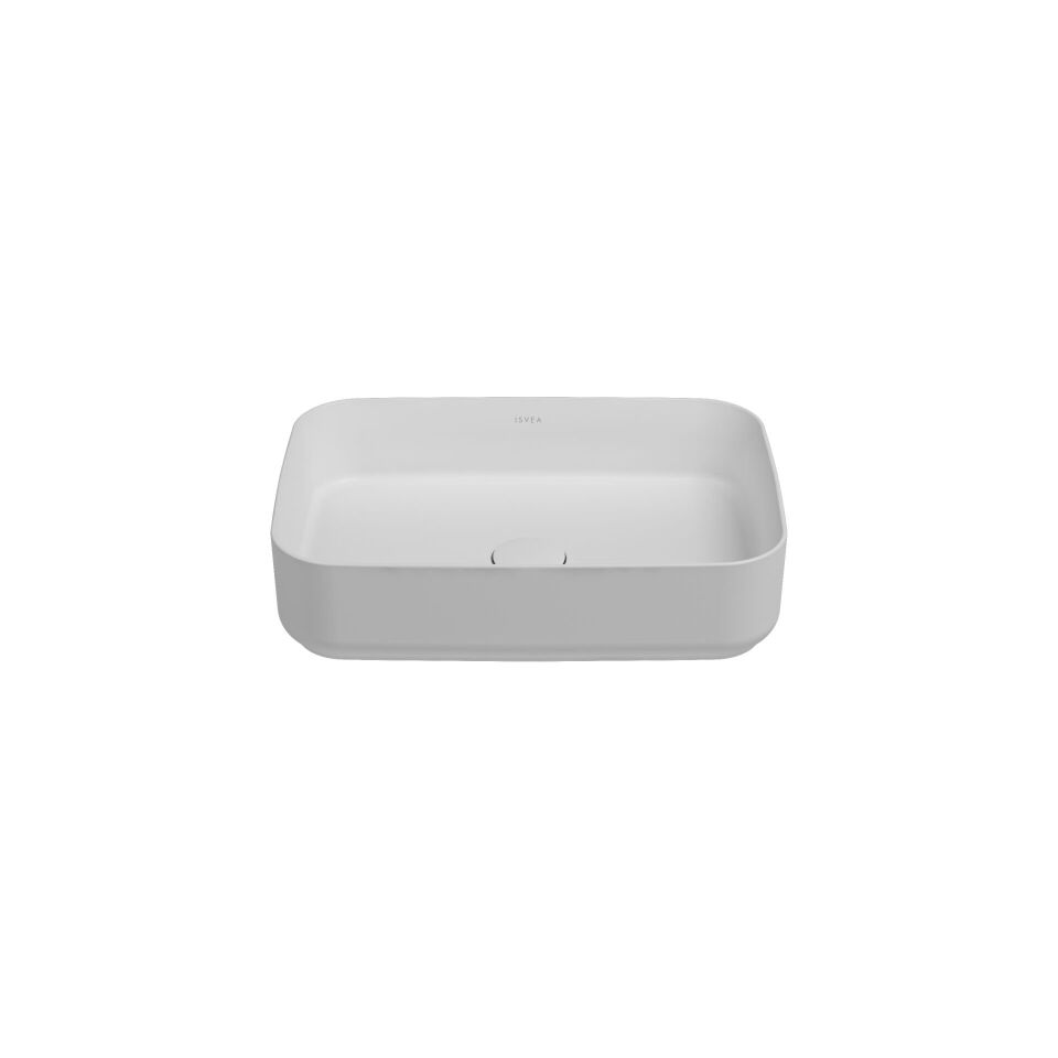 İsvea Infınıty Tezgah Üzeri Lavabo 50 Cm Bey.D.Suz D.Siz  10NF65050