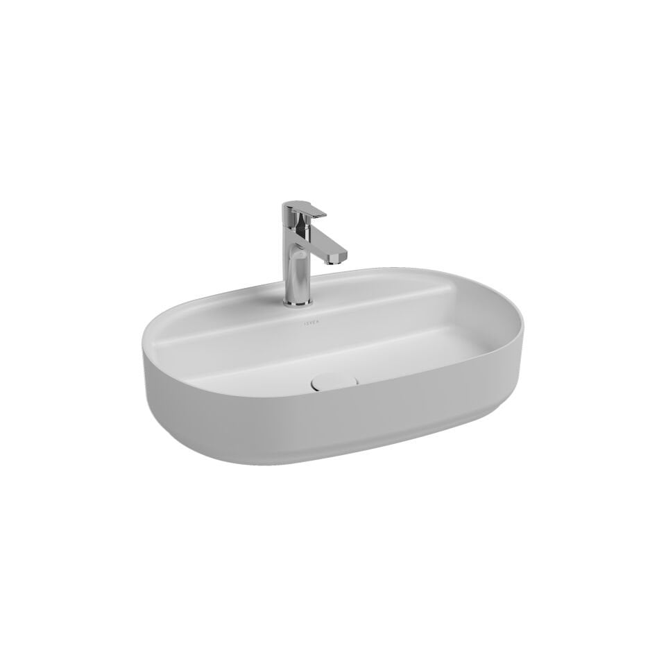 İsvea Infınıty Tezgah Üzeri Lavabo 60 Cm Bey.D.Suz D.Li 10NF65060