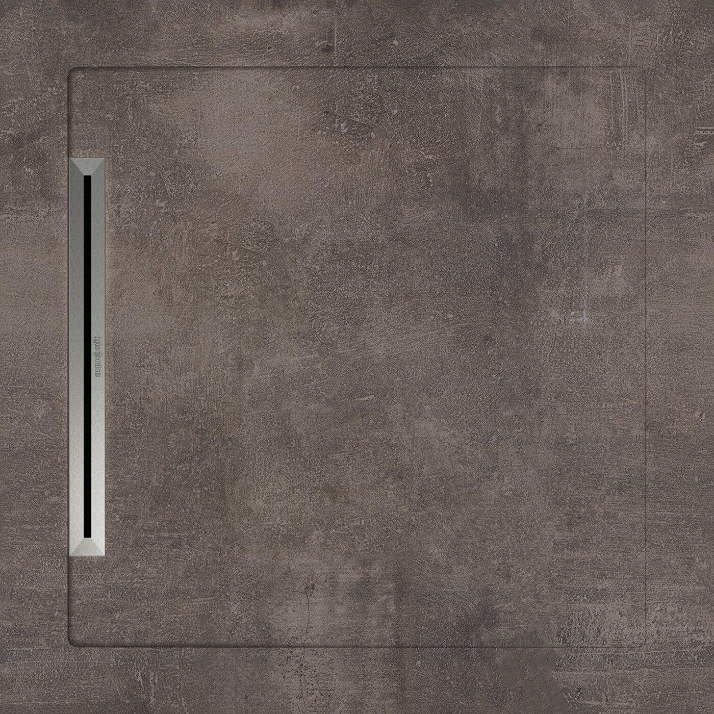 Aquanit Slope 90X90 Beton Antracite Line 005 05 AQNT.S9090.0004