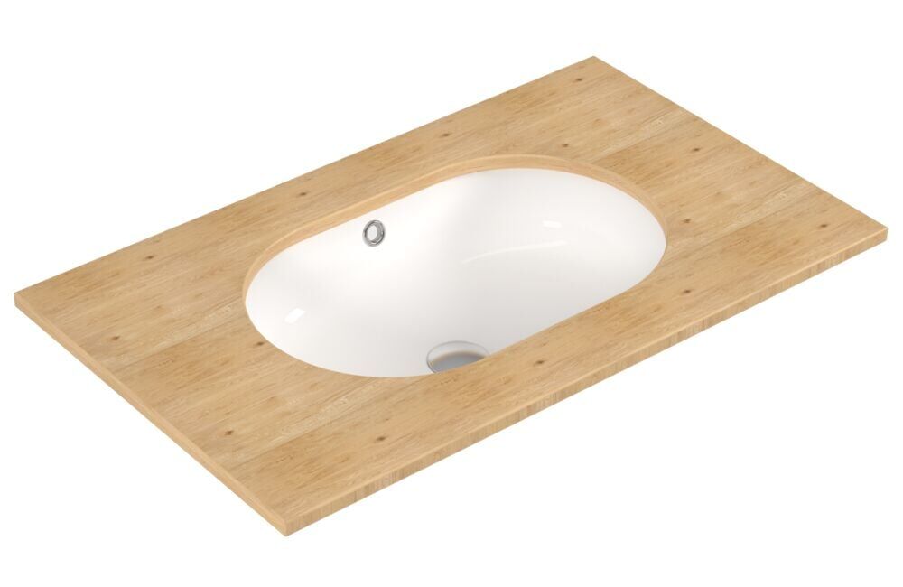 Serel Luna Tezgah Altı Oval Lavabo (38X55) 0571DSS110H – Tezgah Üstü Lavabolar