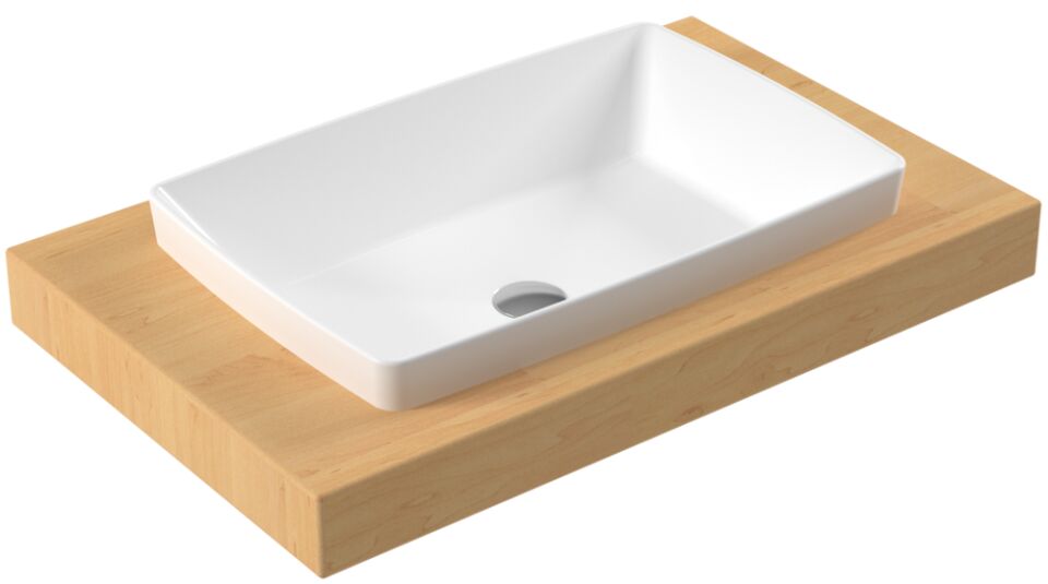 Serel Rıta Tezgah Üstü Lavabo (40X60) RT34DXS110H