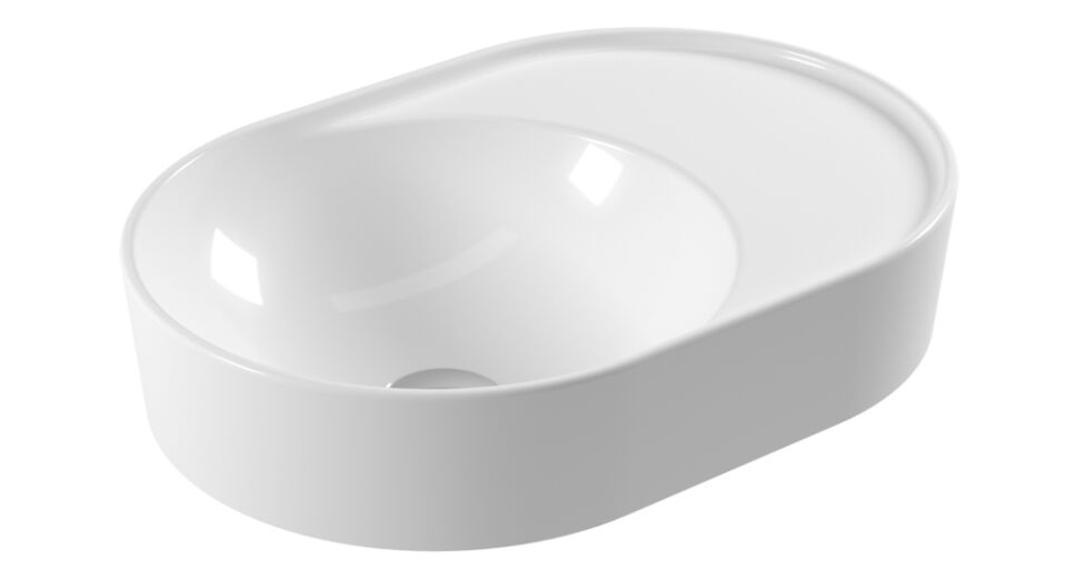 Serel Sapphıre Tezgah Üstü Lavabo Soldan Delikli (35X50) SP401XS110H