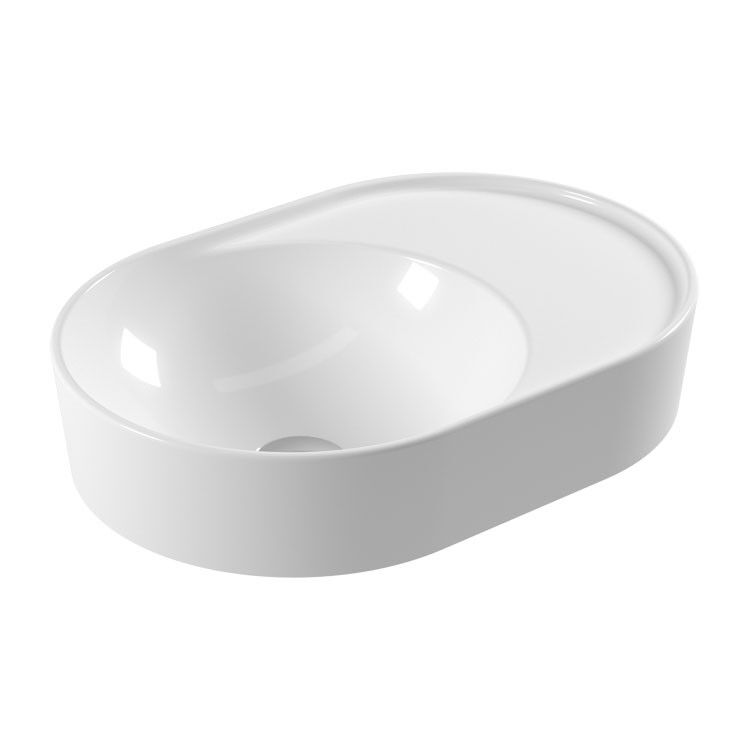 Serel Sapphıre Tezgah Üstü Lavabo Sağdan Delikli (35X50) SP40SXS110H