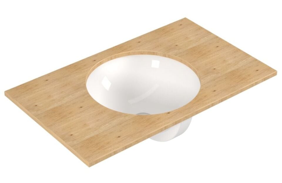 Serel Smart Tezgah Altı Daıresel Lavabo (40,5Ø) 0591DSS110H