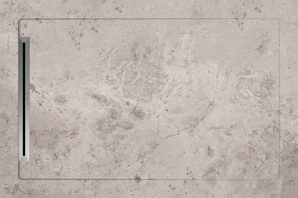 Aquanit Slope 80X120 Fibre-Grey Line 005 05 AQNT.S80120.0007