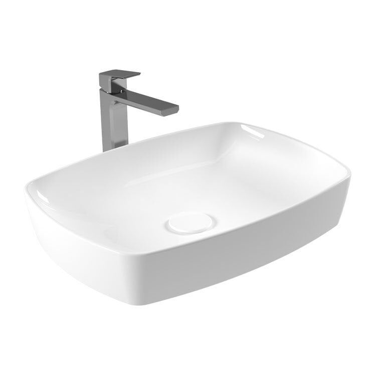 Serel Tezgah Üstü Lavabo (44X60) 1633DXS110H – Tezgah Üstü Lavabolar
