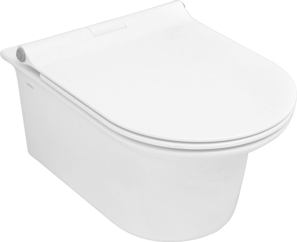 Serel Purıty Asma Klozet (52,5X36) PR10ADS110H + Serel Blaze Slim Yavaş Kapanan Klozet Kapaği 223BLS0002