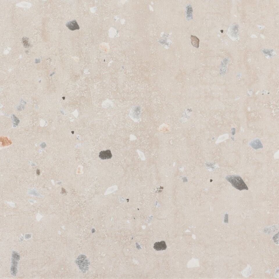 Seranit 60X60 Terrazzo Flake Krem Fon Mat – Seranit