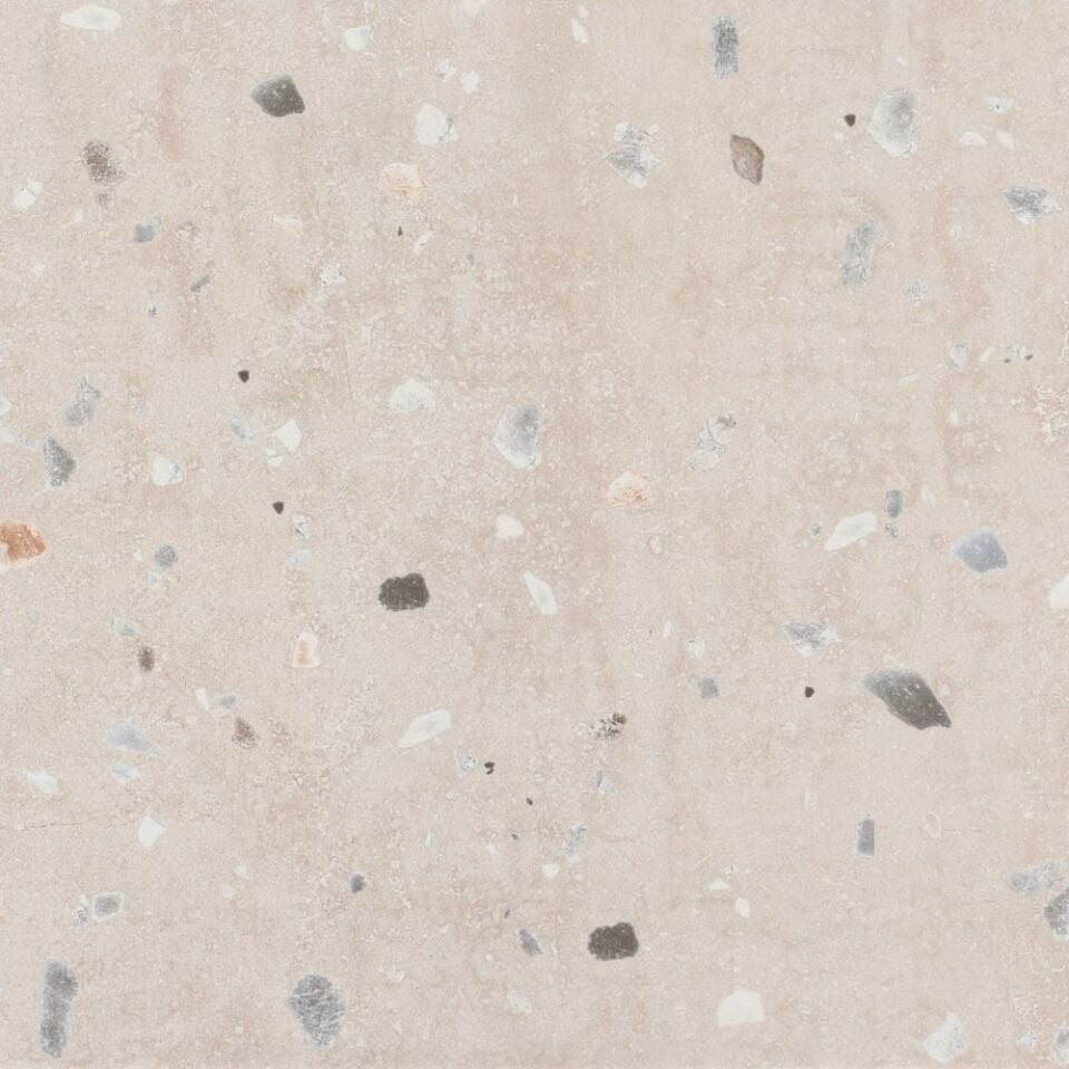 Seranit 60X60 Terrazzo Flake Krem Fon Mat – Seranit
