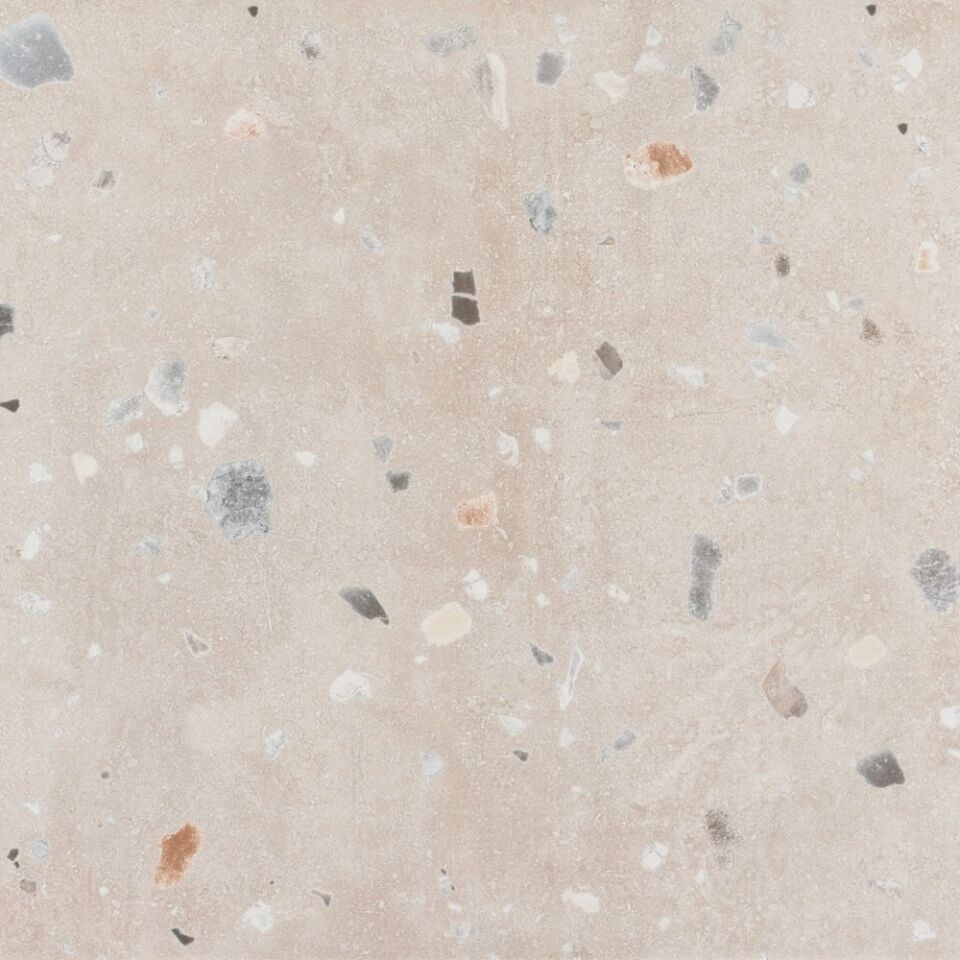 Seranit 60X60 Terrazzo Flake Krem Fon Mat – Seranit