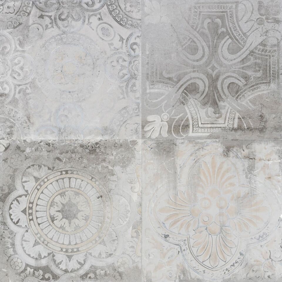 Seranit 60X60 Sorrento-Gri Dekor Fon Mat – Seranit