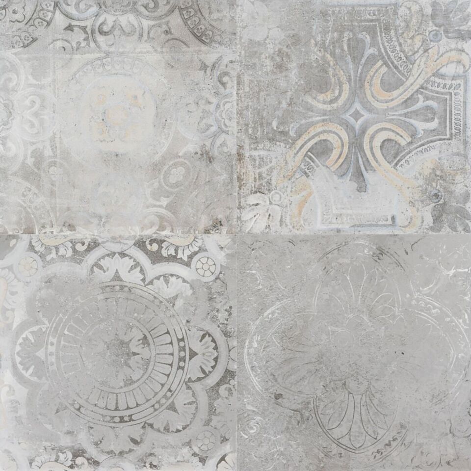 Seranit 60X60 Sorrento-Gri Dekor Fon Mat – Seranit