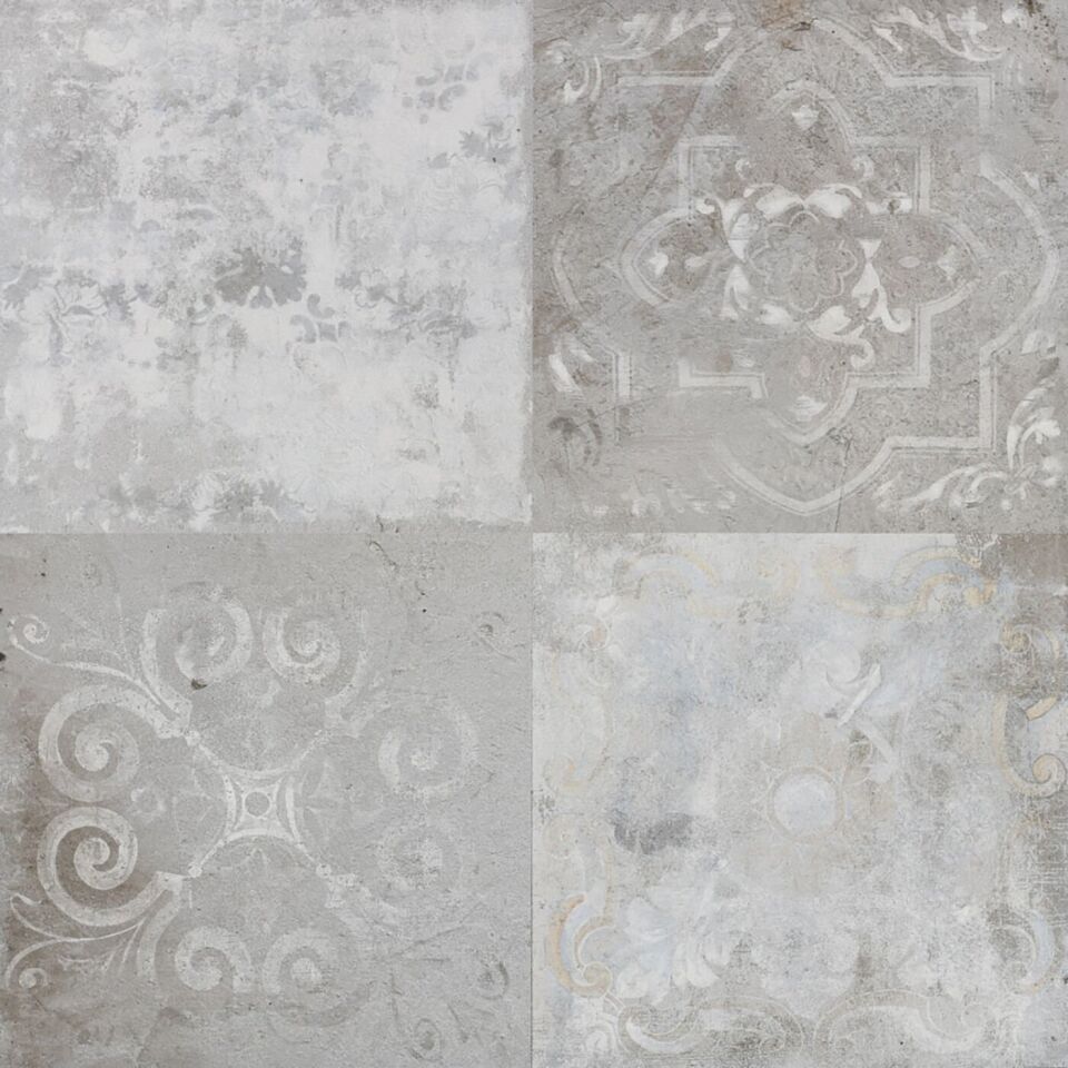 Seranit 60X60 Sorrento-Gri Dekor Fon Mat – Seranit