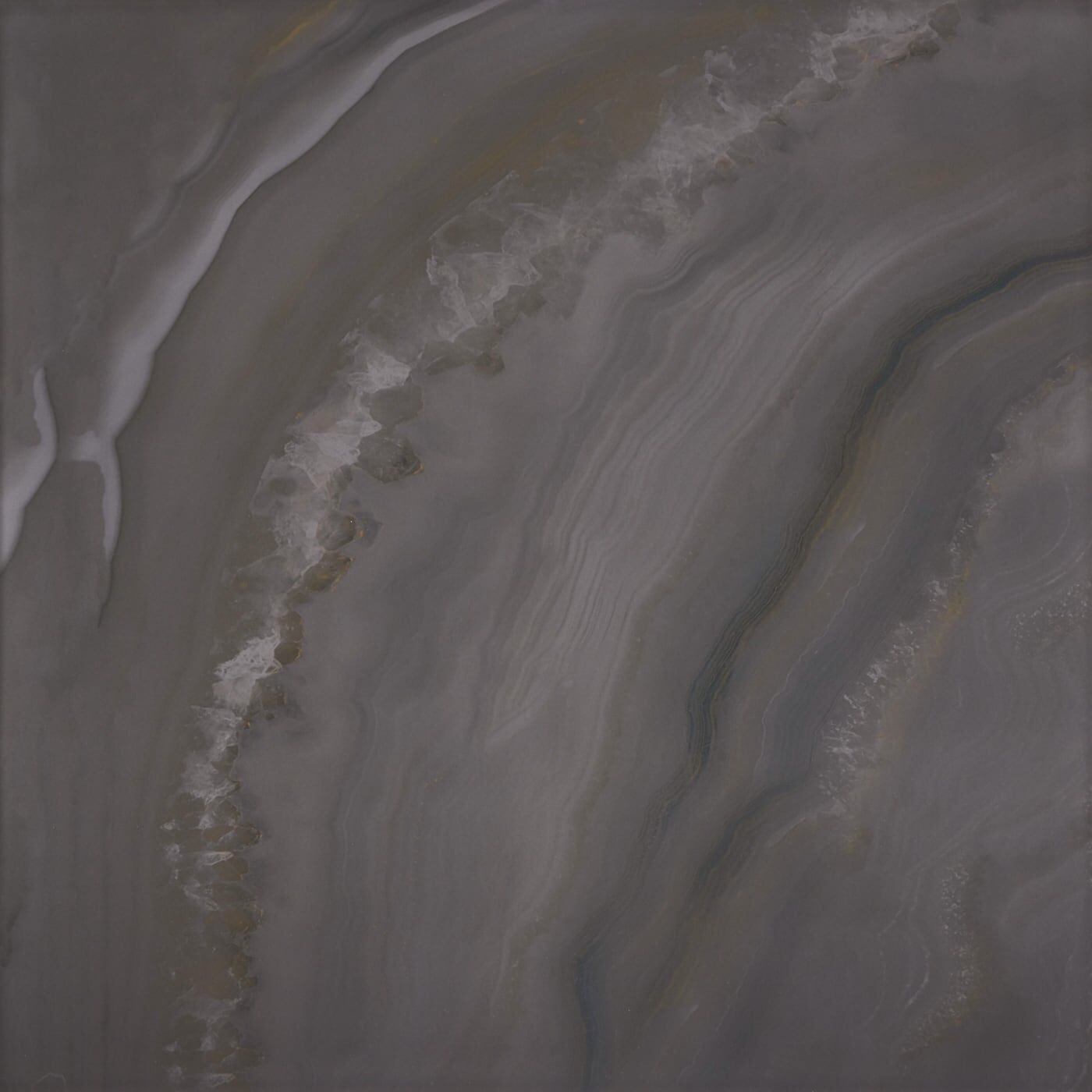 Seranit 60X60 Agatha Fon Antrasit Parlak – Seranit