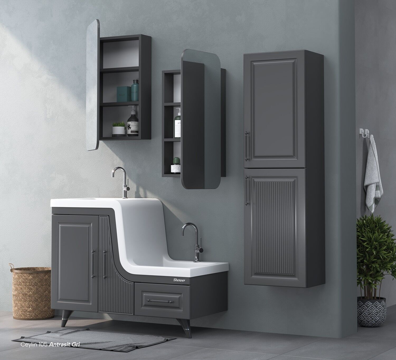 Shower Ceylin – Banyo Mobilyaları