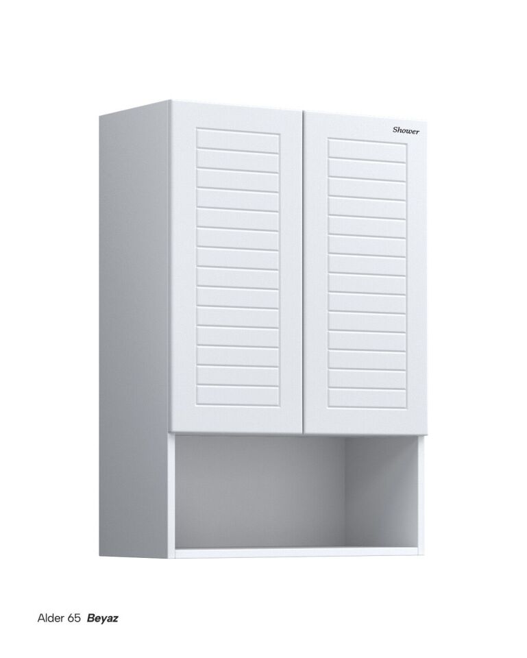 Shower Alder Çamaşır Makinesi Dolabı – Banyo Mobilyaları