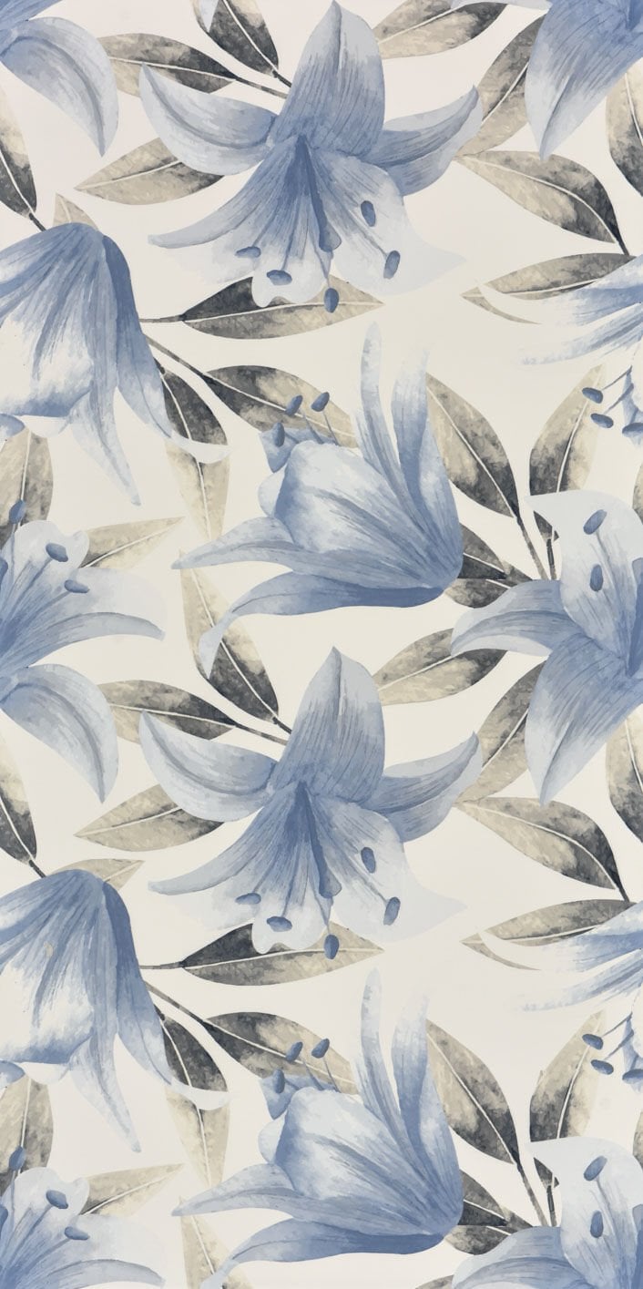 Seranit 60X120 Style Pastel-Dekor Amazon Mavi Fon Mat