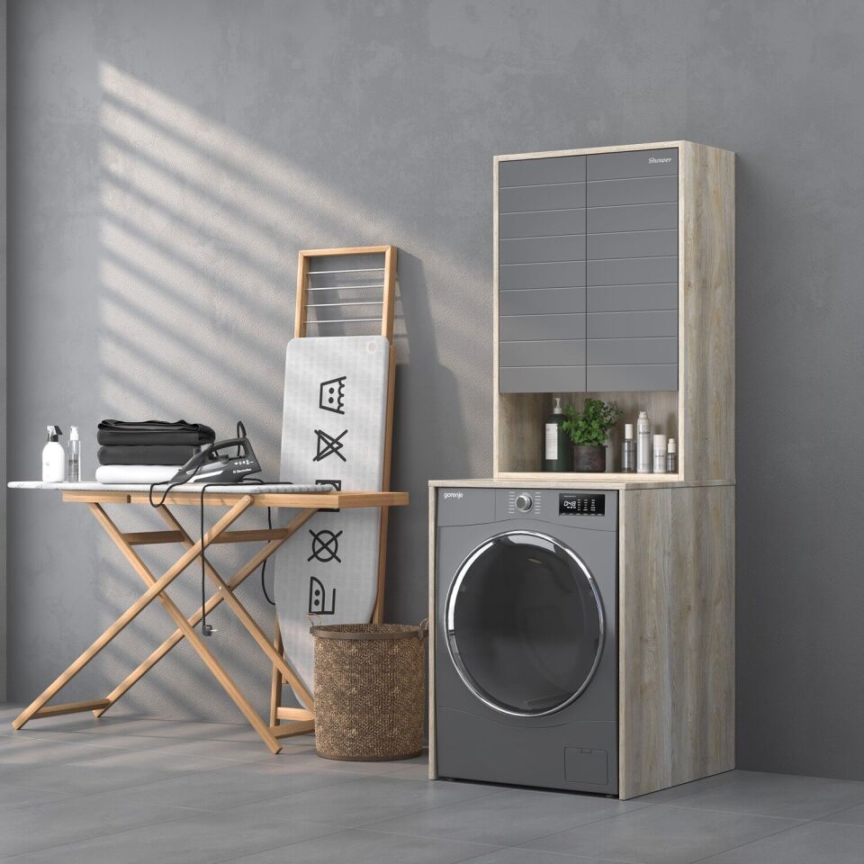 Shower Vesta Camasır Makinesi Dolabı